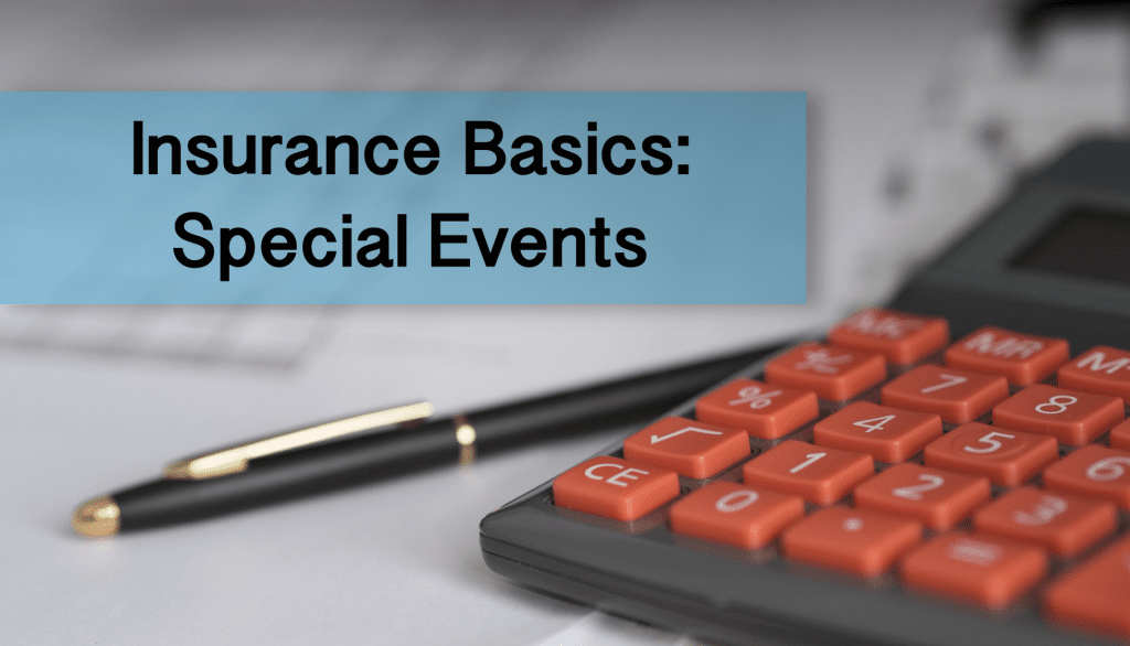 This is everything you need to know about Special Event Insurance.