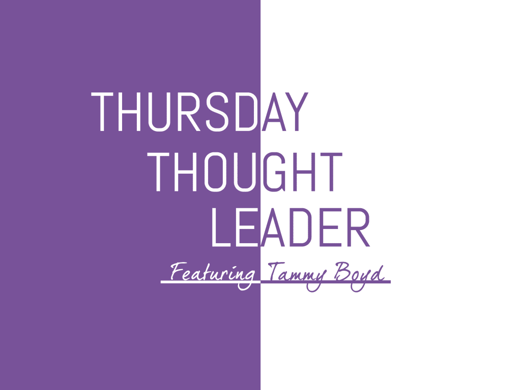 Tammy Boyd, VP of Business Development and Marketing at NeuroInternational, shares her wisdom on this week's Thursday Thought Leader.