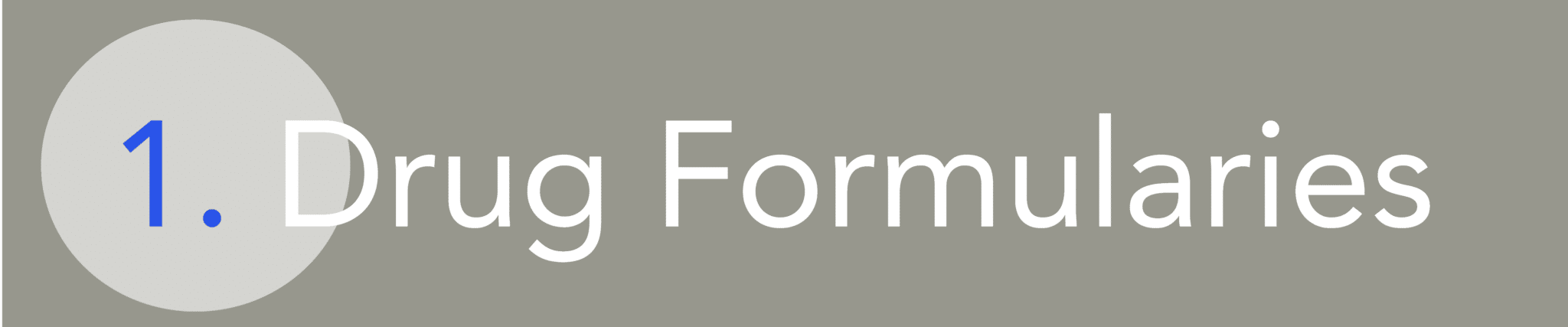 Drug Formularies are one of the Top Workers' Compensation Issues in 2018 by Mark Pew, RxProfessor