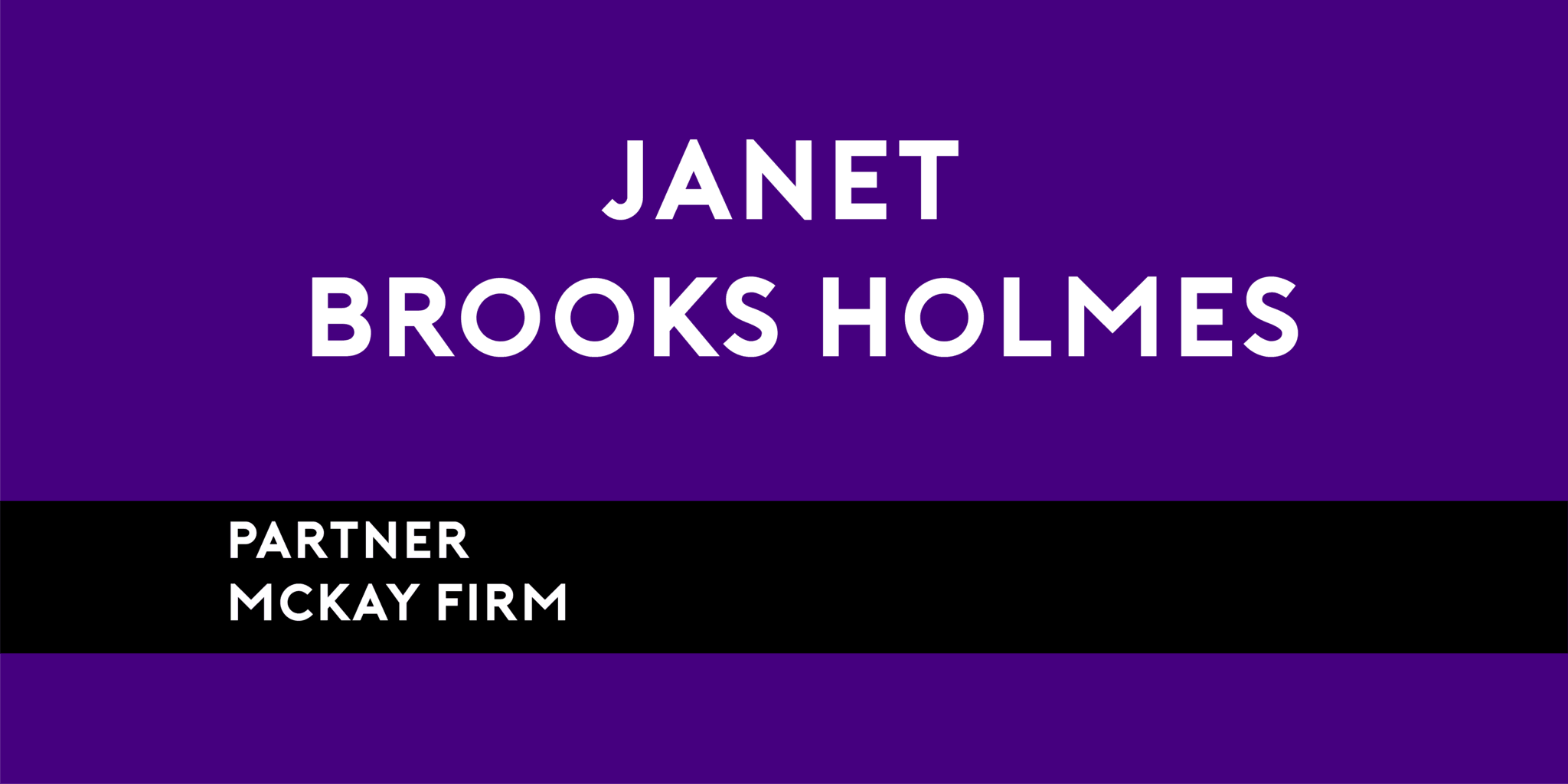 Janet Brooks Holmes of The McKay Firm is LegalNet Inc's Thursday Thought Leader